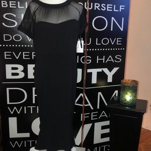 En Focus Studio , sexy , black and sheer dress .